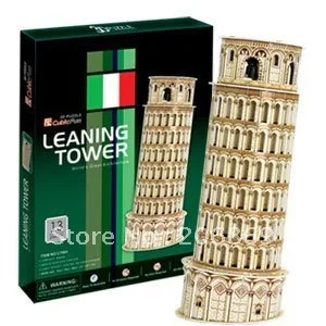 CubicFun 3D puzzle paper model DIY toy Italy Leaning Tower of Pisa New Edition educational creat decoration gift C706H
CubicFun 3D puzzle paper model DIY toy Italy Leaning Tower of Pisa New Edition educational creat decoration gift C706H