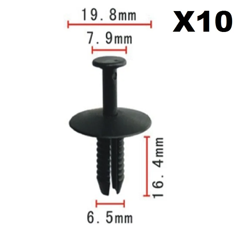 10pcs OE Nylon Bumper Trim Retainers Clips Replaces For BMW 3 5 & 7 Series Moulding Trim Retainer Clips
10pcs OE Nylon Bumper Trim Retainers Clips Replaces For BMW 3 5 & 7 Series Moulding Trim Retainer Clips