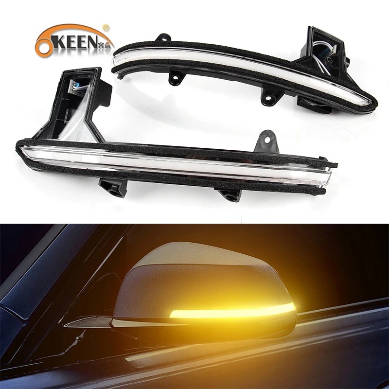 OKEEN 2pcs Car Rear View Side Mirror Turn Signal Light For Mazada CX 5 2017 2018 2019 Left/Right Lamp Flowing Yellow Turn Lamps
OKEEN 2pcs Car Rear View Side Mirror Turn Signal Light For Mazada CX 5 2017 2018 2019 Left/Right Lamp Flowing Yellow Turn Lamps
