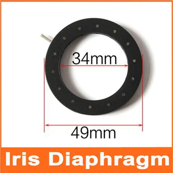 1pc 1.5-34MM Zoom Adjustable Iris Aperture Diaphragm for Microscope Digital Camera Telescope with 14 Blades
1pc 1.5-34MM Zoom Adjustable Iris Aperture Diaphragm for Microscope Digital Camera Telescope with 14 Blades
