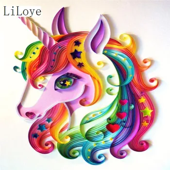 LI LOYE Diamond Mosaic Full Crystals Pictures Diamond Embroidery Color unicorn Cross-Stitch Kit Diamond Pattern Decor Gift FZ395
LI LOYE Diamond Mosaic Full Crystals Pictures Diamond Embroidery Color unicorn Cross-Stitch Kit Diamond Pattern Decor Gift FZ395
