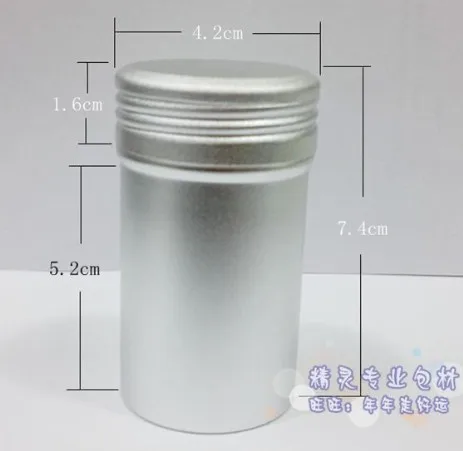100g Aluminum Cosmetic packaging Container Screw Thread, 20pcs/lot 100ml Makeup Container Factory Wholesale
100g Aluminum Cosmetic packaging Container Screw Thread, 20pcs/lot 100ml Makeup Container Factory Wholesale