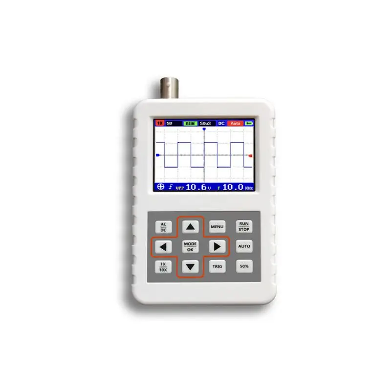 DSO FNIRSI PRO Handheld Mini Portable Digital Oscilloscope 5M Bandwidth 20MSps Sampling Rate
DSO FNIRSI PRO Handheld Mini Portable Digital Oscilloscope 5M Bandwidth 20MSps Sampling Rate