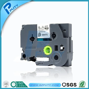 TZe -SE4 3/4 18mm black on white TZ security tape cartridge 18mm*8m TZ TAPE label tape cassette
TZe -SE4 3/4 18mm black on white TZ security tape cartridge 18mm*8m TZ TAPE label tape cassette