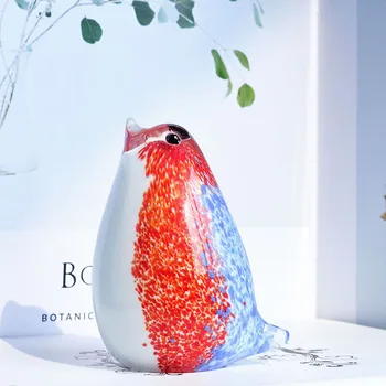 H&D Hand Blown Glass Bird Sculpture Animal Figurine Collection Art Glass Statue Home Office Decoration Christmas Birthday Gift 
H&D Hand Blown Glass Bird Sculpture Animal Figurine Collection Art Glass Statue Home Office Decoration Christmas Birthday Gift