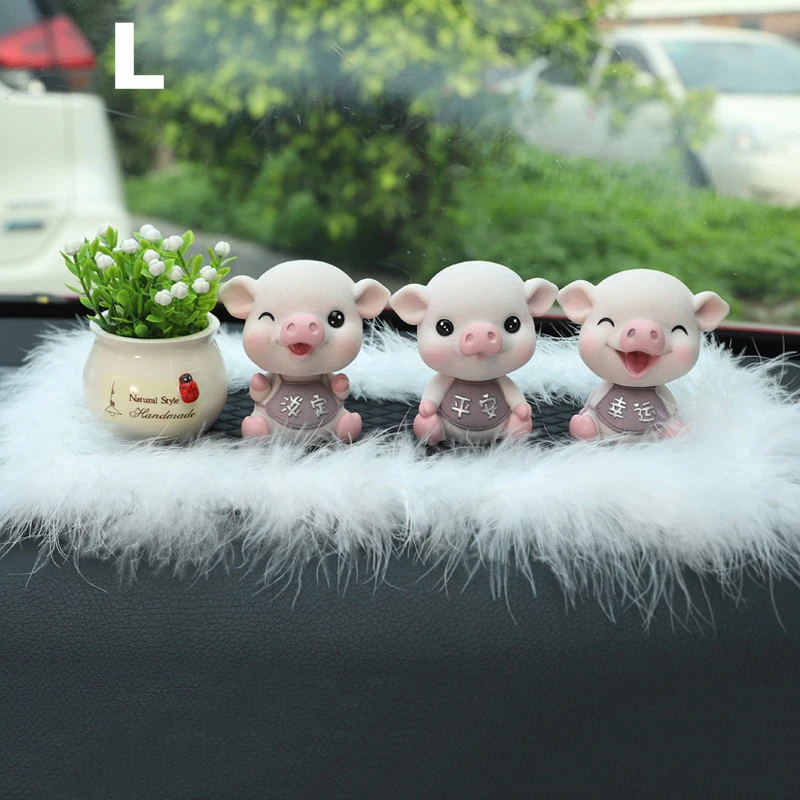 Cartoon Animal Pig Perfume Car Ornaments Auto Interior Decoration Cute Doll Toys Lucky Pigs Balloon Crystal Ornament
Cartoon Animal Pig Perfume Car Ornaments Auto Interior Decoration Cute Doll Toys Lucky Pigs Balloon Crystal Ornament