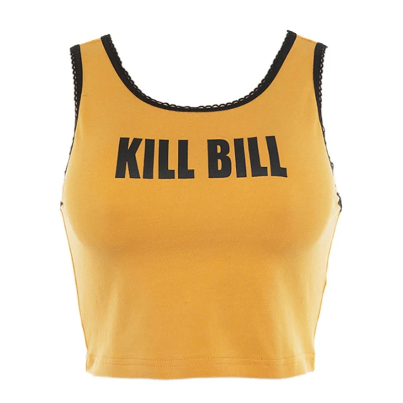 Retro Letter Print Short Paragraph Navel Vest Women's Lace Stitching Short Vest Sleeveless Sexy U neck Summer Top Women Camis
Retro Letter Print Short Paragraph Navel Vest Women's Lace Stitching Short Vest Sleeveless Sexy U neck Summer Top Women Camis