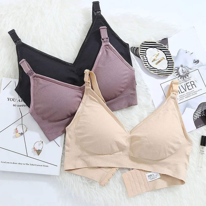 

Hot New Women Bra Push Up Gather Bralette Plus Size Wireless Soutien Gorge Femme Comfort Lingerie Solid Color Sleeping Underwear