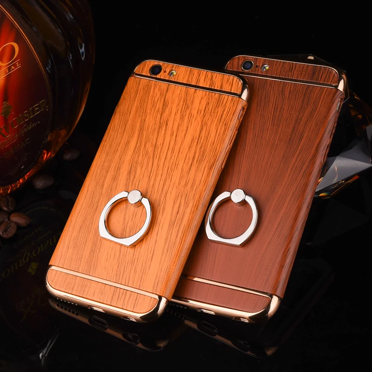 LIHNEL Wooden Pattern plastic Cover For iPhone 7 7plus 6 6S Plus Case Wood Grain Back Shell With Finger Ring
LIHNEL Wooden Pattern plastic Cover For iPhone 7 7plus 6 6S Plus Case Wood Grain Back Shell With Finger Ring