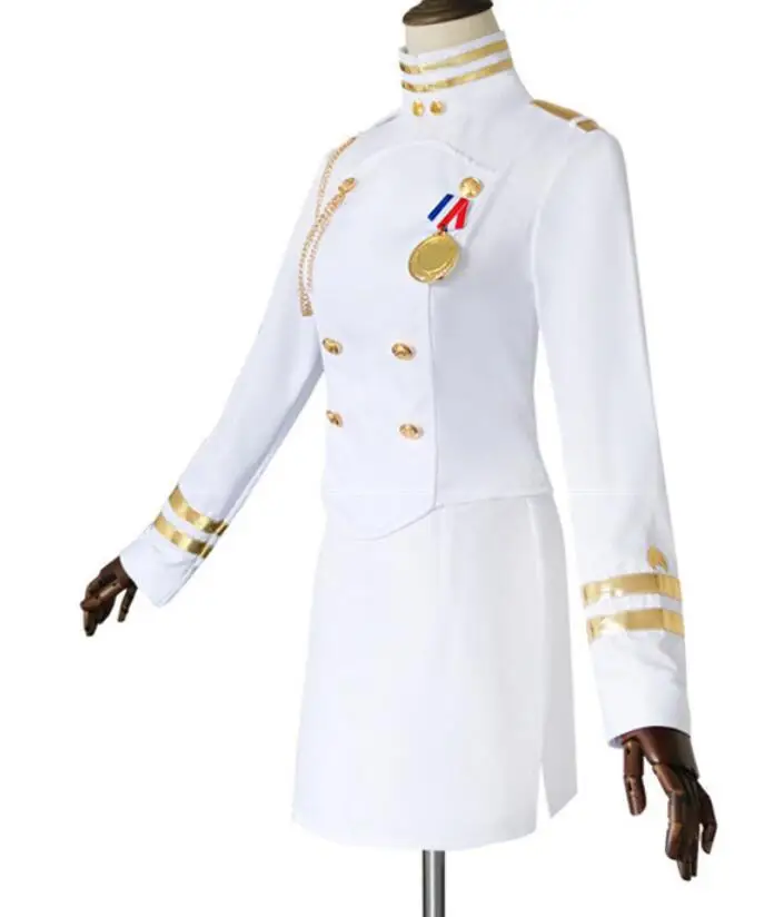 Game Azur Lane White Ship japanese Uniform Cosplay Costume Women Dress Atago Takao Halloween School uniform halloween outfit
Game Azur Lane White Ship japanese Uniform Cosplay Costume Women Dress Atago Takao Halloween School uniform halloween outfit