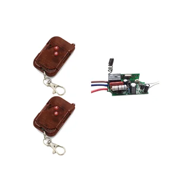 High Quality AC220V 1CH Remote Control Garage Door RF Wireless Remote Control Switch System 2X Peach Transmitter + 1 X Receiver
High Quality AC220V 1CH Remote Control Garage Door RF Wireless Remote Control Switch System 2X Peach Transmitter + 1 X Receiver