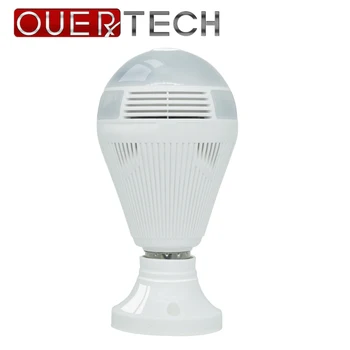 OUERTECH Full view 360 degree Two way audio white light bulb Panoramic 960P Full Color Wireless Smart IP Camera support 128g
OUERTECH Full view 360 degree Two way audio white light bulb Panoramic 960P Full Color Wireless Smart IP Camera support 128g
