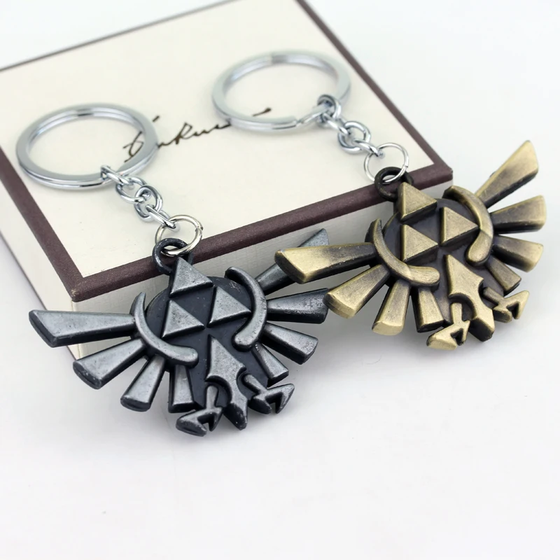 The Legend of Zelda Keychain Triforce Keyrings Games Anime Jewelry Key Chain Wallet
The Legend of Zelda Keychain Triforce Keyrings Games Anime Jewelry Key Chain Wallet