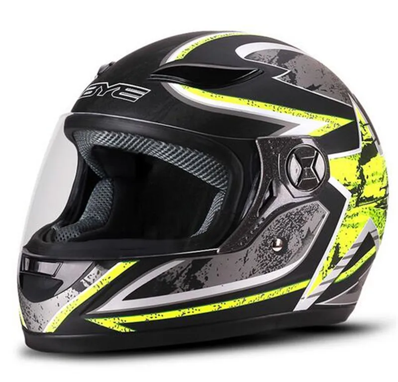 BYE Motorcycle Helmet Men Full Face Helmet Breathable Comfort ABS Material Riding Motorbike Helmet Moto Helmet Motocross
BYE Motorcycle Helmet Men Full Face Helmet Breathable Comfort ABS Material Riding Motorbike Helmet Moto Helmet Motocross