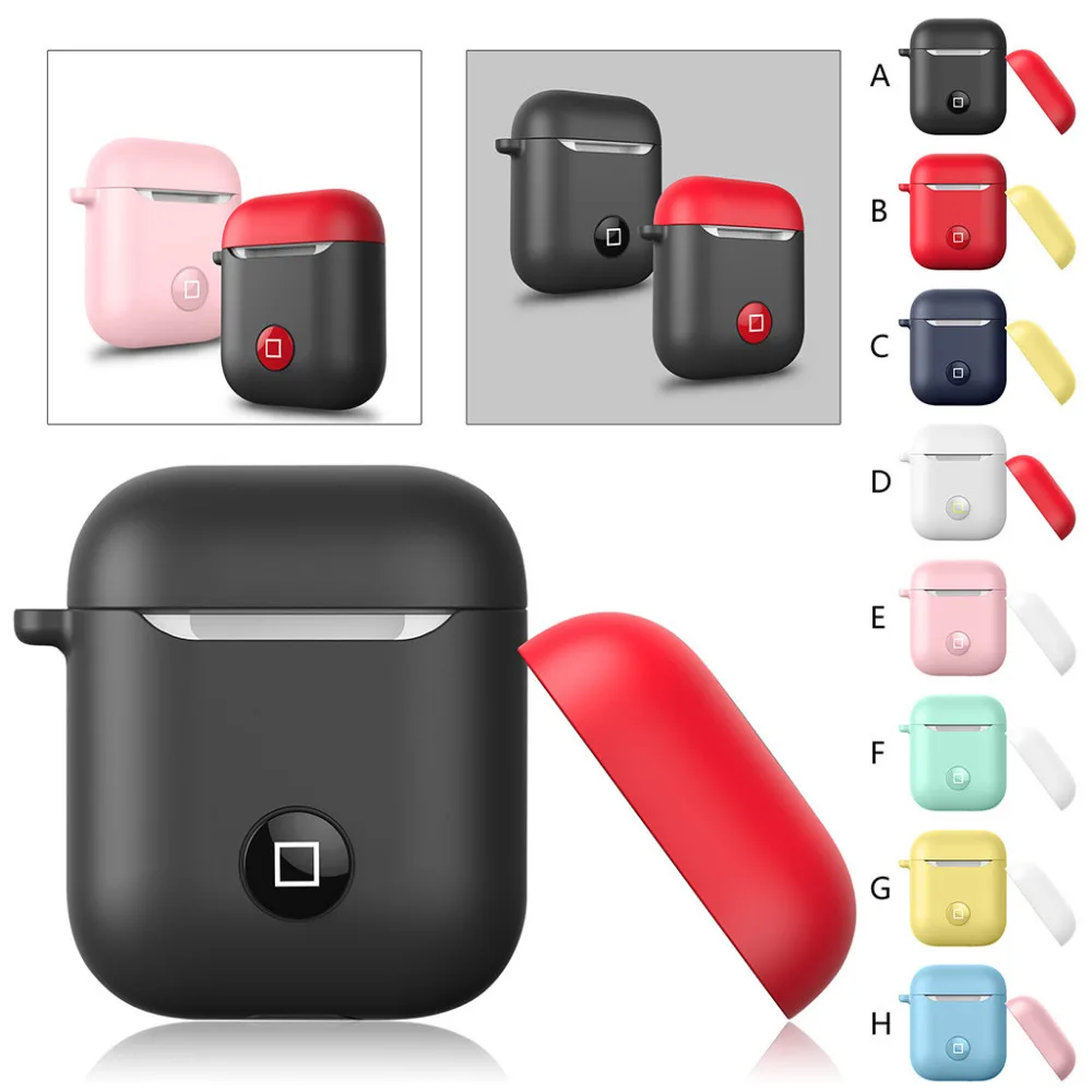 Silicone Bluetooth Wireless Earphone Case For Apple AirPods + AirPod Strap Silicone Protective Charging Sport
Silicone Bluetooth Wireless Earphone Case For Apple AirPods + AirPod Strap Silicone Protective Charging Sport