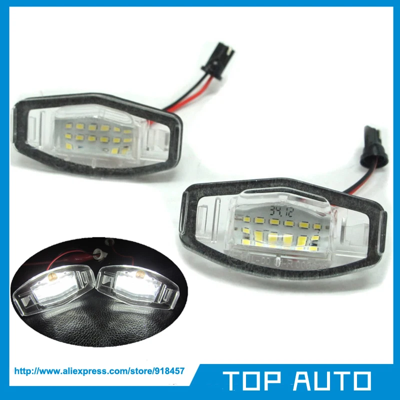 2pcs 18 SMD LED Number License Plate Light For Acura TL TSX MDX Honda Civic Accord City 4D Odyssey
2pcs 18 SMD LED Number License Plate Light For Acura TL TSX MDX Honda Civic Accord City 4D Odyssey