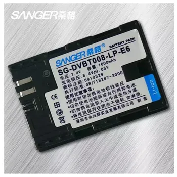 LP-E6 Li-ion Battery pack LPE6 lithium batteries LP E6 For Canon EOS 5D Mark II III 7D 60D 6D 5D4 80D 7D2 Digital camera Battery
LP-E6 Li-ion Battery pack LPE6 lithium batteries LP E6 For Canon EOS 5D Mark II III 7D 60D 6D 5D4 80D 7D2 Digital camera Battery