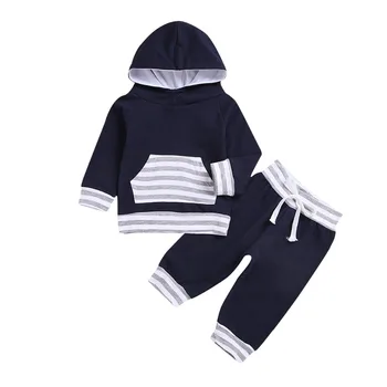 Newborn Kid Baby Boy Clothes Set Black Hooded Long Sleeve Top+Black Pants 2PCS Bebe Children Casual Clothing Set
Newborn Kid Baby Boy Clothes Set Black Hooded Long Sleeve Top+Black Pants 2PCS Bebe Children Casual Clothing Set
