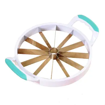 Fruit Cutting Watermelon Cutter Stainless Steel Machine Peeler Kitchen Accessories Rubber Handle Convenience Home Cutter Tool
Fruit Cutting Watermelon Cutter Stainless Steel Machine Peeler Kitchen Accessories Rubber Handle Convenience Home Cutter Tool
