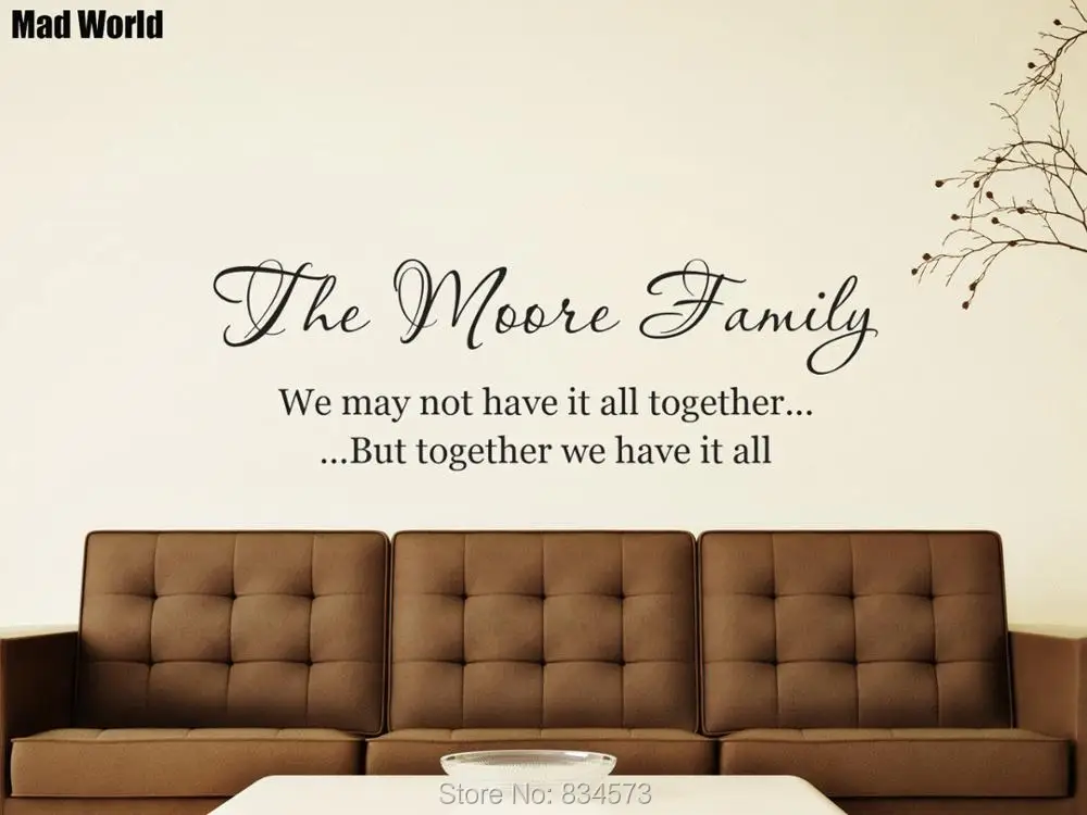 Moore Personalised Home Family Name 2 56 174w 47 146w 37 115w 2