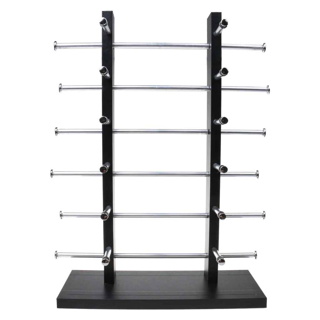 6-Layer Sunglasses Eyeglasses Display Wooden Frame Rack Stand Holder Organizer Black for organizing holding displaying sunglass
6-Layer Sunglasses Eyeglasses Display Wooden Frame Rack Stand Holder Organizer Black for organizing holding displaying sunglass