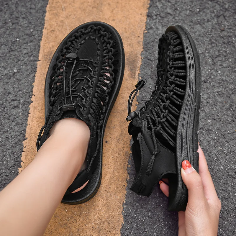BVNOBET Size 35-50 Summer Men Sandals Fashion Design Breathable Casual Beach Shoes Outdoor Sandals For Men Sandale Homme Cuir
BVNOBET Size 35-50 Summer Men Sandals Fashion Design Breathable Casual Beach Shoes Outdoor Sandals For Men Sandale Homme Cuir