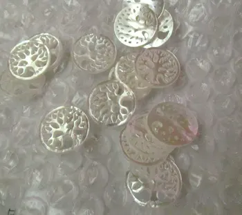 12pcs 18mm Handmade Mop Shell jewelry white rose Carved flower Tree Cabochon Shell Jewelry Spacer Beads
12pcs 18mm Handmade Mop Shell jewelry white rose Carved flower Tree Cabochon Shell Jewelry Spacer Beads