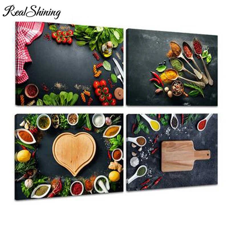 full square diy 5d diamond embroidery Grains Spices diamond painting 4pcs set diamond mosaic Kitchen Decor Wall Art Food FS3412
full square diy 5d diamond embroidery Grains Spices diamond painting 4pcs set diamond mosaic Kitchen Decor Wall Art Food FS3412