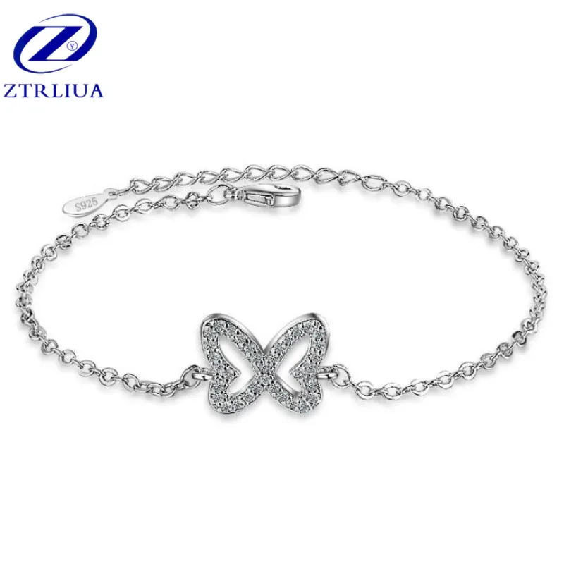 High-quality Popular Fashion 925 Sterling Silver Jewelry Full Of Crystal Bow High-end Female Temperament Bracelets SB81
High-quality Popular Fashion 925 Sterling Silver Jewelry Full Of Crystal Bow High-end Female Temperament Bracelets SB81