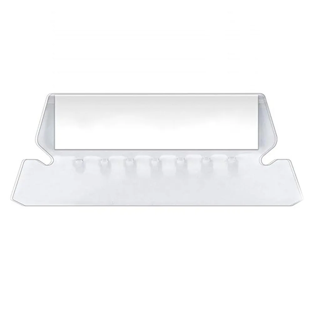 100Pcs File Index Professional Office PVC Film Label Bendable Transparent Crafts Hanging Durable Smooth Convenient
100Pcs File Index Professional Office PVC Film Label Bendable Transparent Crafts Hanging Durable Smooth Convenient