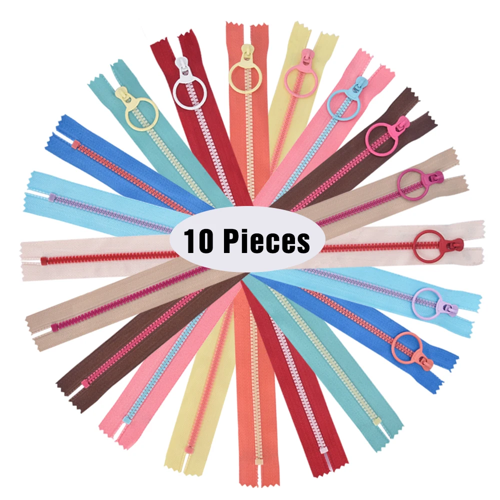 10pcs/bag 20cm Mixed Colors Long Invisible Zippers DIY Nylon Coil Zipper For Sewing Clothes Accessory
10pcs/bag 20cm Mixed Colors Long Invisible Zippers DIY Nylon Coil Zipper For Sewing Clothes Accessory