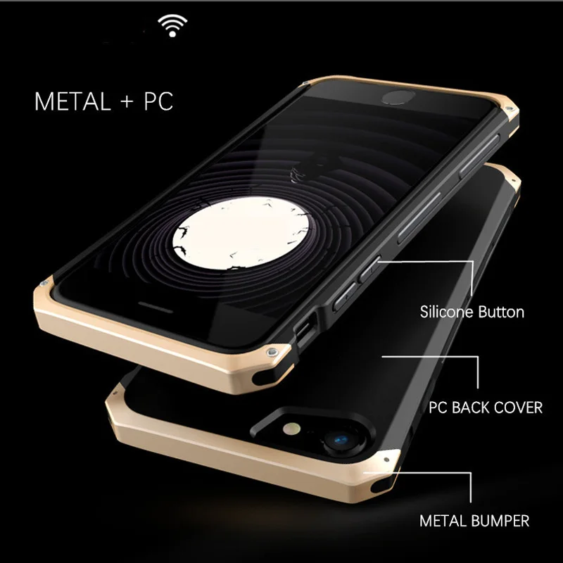 Чехлы для iPhone металлическая алюминиевая окантовка жесткая PC задняя крышка X XS Max XR