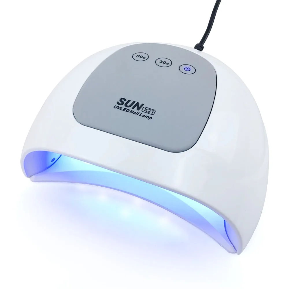 SUN X21 48W UV Lamp LED Ice Lamp Nail Gel Polish Dryer Manicure Drying Machine for all gel nails Art Curing lamps
SUN X21 48W UV Lamp LED Ice Lamp Nail Gel Polish Dryer Manicure Drying Machine for all gel nails Art Curing lamps