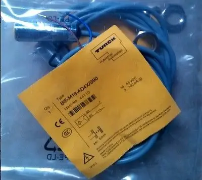 DHL/EMS 2 Sets 1PC New Turck Proximity Sensor BI5-M18-AD4X/S90
DHL/EMS 2 Sets 1PC New Turck Proximity Sensor BI5-M18-AD4X/S90