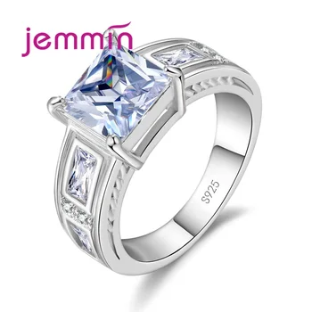 Hot Exquisite Shiny Square Colorful CZ Wedding Rings 925 Sterling Silver Women Girl Fashion Jewelry Wholesale Price
Hot Exquisite Shiny Square Colorful CZ Wedding Rings 925 Sterling Silver Women Girl Fashion Jewelry Wholesale Price