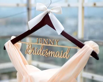 Personalized Bridesmaid Wedding Hangers , Custom Wedding Party Hangers, Bridesmaid Gift,bride dress gown wood hanger
Personalized Bridesmaid Wedding Hangers , Custom Wedding Party Hangers, Bridesmaid Gift,bride dress gown wood hanger
