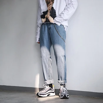 2018 Men's Work Baggy Homme Jeans Black/blue Color Casual Loose Haren Pants Biker Denim High-quality Trousers Plus Size M-XL
2018 Men's Work Baggy Homme Jeans Black/blue Color Casual Loose Haren Pants Biker Denim High-quality Trousers Plus Size M-XL