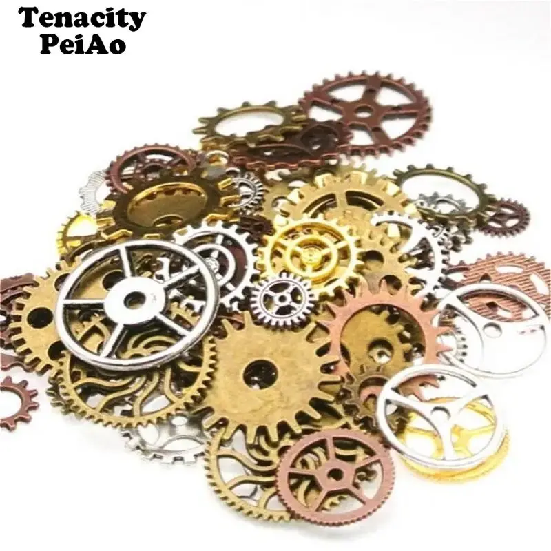 50g/lot Mixed Sizes Mechanical Gears Metal Jewelry Accessories Material DIY Epoxy Mold Making Retro Pendant for Jewelry Filling
50g/lot Mixed Sizes Mechanical Gears Metal Jewelry Accessories Material DIY Epoxy Mold Making Retro Pendant for Jewelry Filling