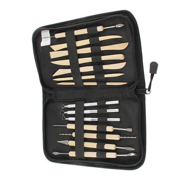 Pack of 14 Wooden Metal Pottery Clay Sculpture Handled Hand Crafts Tools Cake Carve Practical
Pack of 14 Wooden Metal Pottery Clay Sculpture Handled Hand Crafts Tools Cake Carve Practical