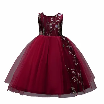 Christmas Girls Dress Wedding Party Kids Lace Evening Ball Gown Children Clothes Party Fancy Birthday Embroidery Flowers Dresses
Christmas Girls Dress Wedding Party Kids Lace Evening Ball Gown Children Clothes Party Fancy Birthday Embroidery Flowers Dresses