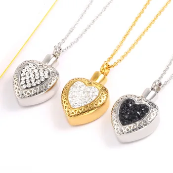 Urn Necklace for Ashes Heart Cremation Memorial Keepsake Pendant Necklace Jewelry Memorial Pendant and zircon Stainless Steel
Urn Necklace for Ashes Heart Cremation Memorial Keepsake Pendant Necklace Jewelry Memorial Pendant and zircon Stainless Steel