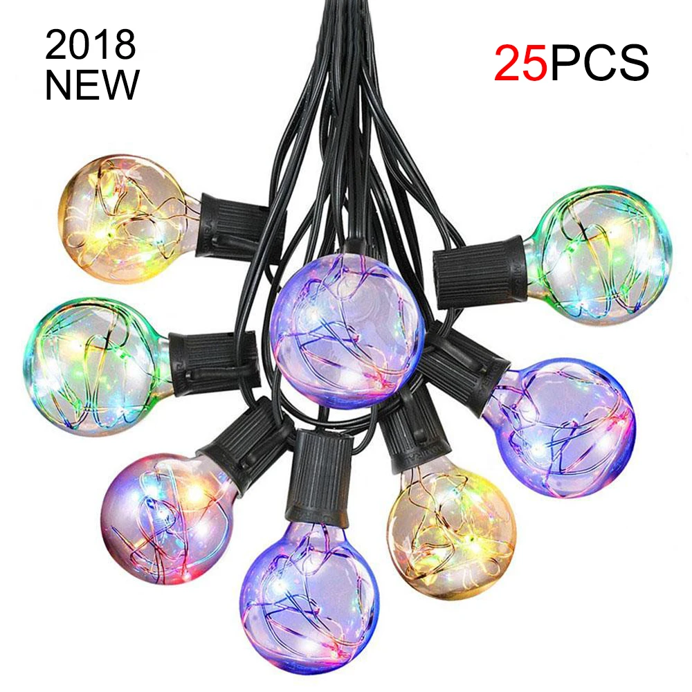 CF Grow 4.2M waterproof string light with 25 G40 copper wire LED bulb fairy tale decorative lights for holiday garden party
CF Grow 4.2M waterproof string light with 25 G40 copper wire LED bulb fairy tale decorative lights for holiday garden party