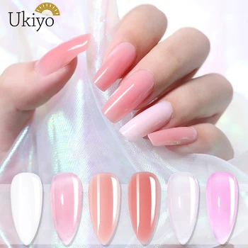 

Ukiyo 30ml Poly Gel Crystal Extend Nail Gel Extension UV Builder Jelly Clear Camouflage Acrylic Polygel Nail Art Gel Lacquer