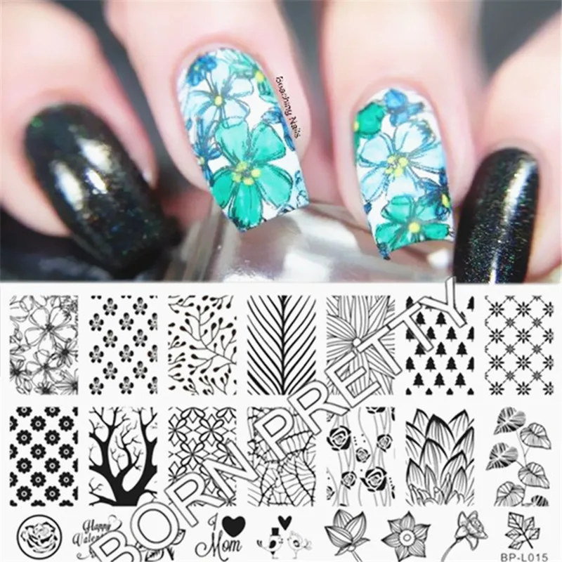 BORN PRETTY Nail Stamping Plates Forest Pattern Trees Nail Art Stamp Template Image Plate Manicure Decoration BP-L015
BORN PRETTY Nail Stamping Plates Forest Pattern Trees Nail Art Stamp Template Image Plate Manicure Decoration BP-L015