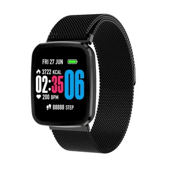 BINSSAW V6 Heart Rate Monitor Fitness tracker Milan Steel strap Smart Watch High-definition Screen Weather Forecast Smart band
BINSSAW V6 Heart Rate Monitor Fitness tracker Milan Steel strap Smart Watch High-definition Screen Weather Forecast Smart band