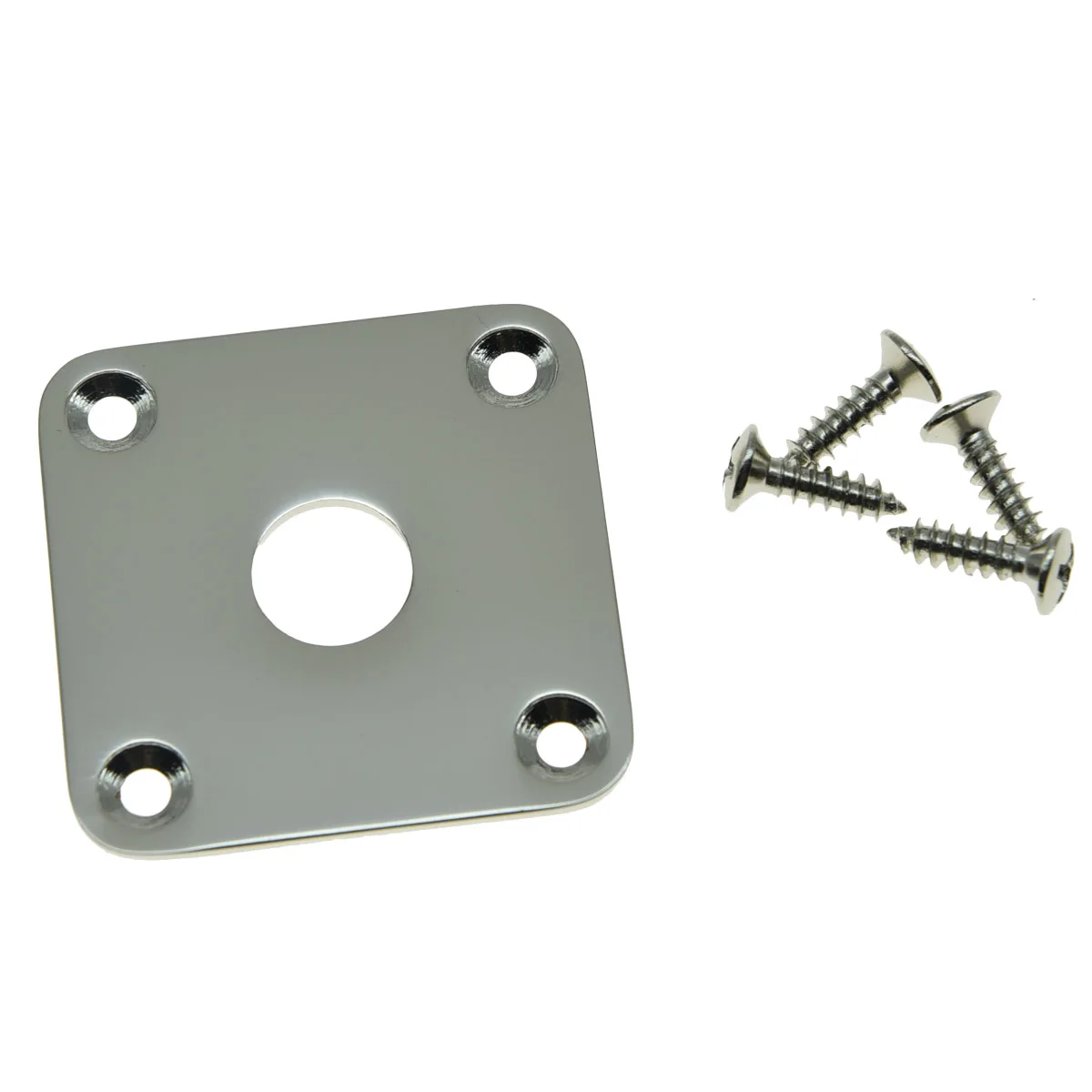 KAISH Nickel Flat Base Bottom Metal Guitar Jack Plate Square Jackplate for Les Paul
KAISH Nickel Flat Base Bottom Metal Guitar Jack Plate Square Jackplate for Les Paul
