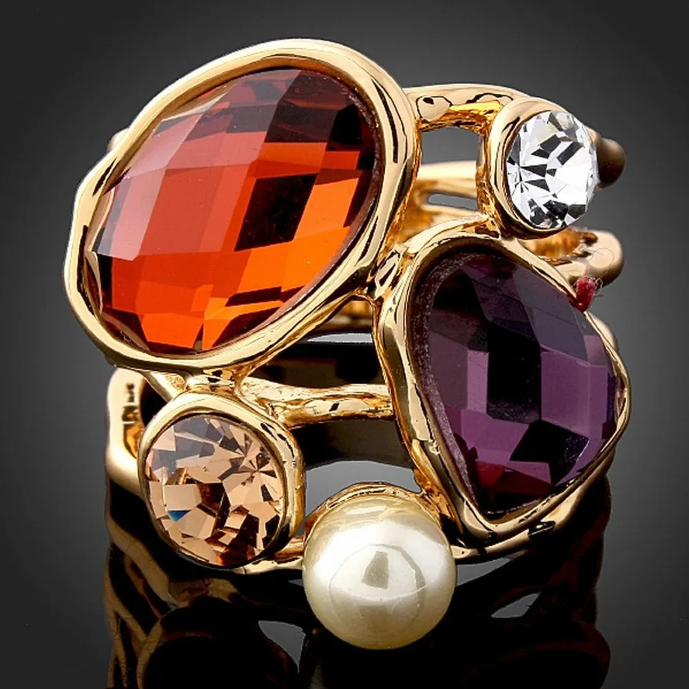 First-grade Natural Stone Imitation Pearl Fashion Big Statement Ring Vintage Women Jewelry R00036
First-grade Natural Stone Imitation Pearl Fashion Big Statement Ring Vintage Women Jewelry R00036