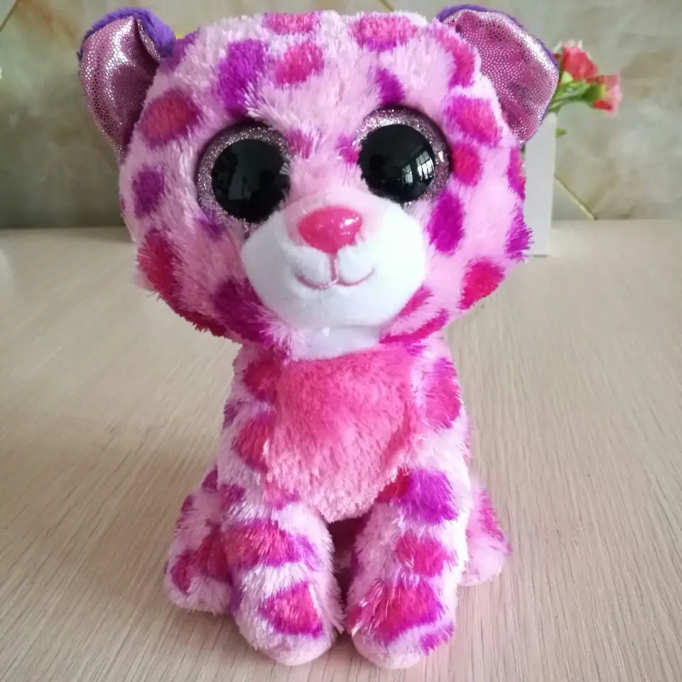 1pc 15CM Ty beanie boos glamour leopard Plush Toy Stuffed Animal soft plush toy christmas gift home decor
1pc 15CM Ty beanie boos glamour leopard Plush Toy Stuffed Animal soft plush toy christmas gift home decor