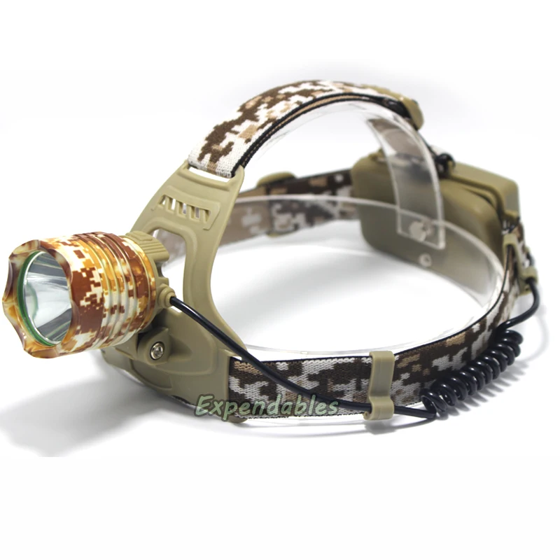 XM-L T6 LED Camouflage 3000 Lumen Headlamp Headlight Head Torch camping Lamp Light +2x Battery+Car EU/US/AU/UK Plug Charger
XM-L T6 LED Camouflage 3000 Lumen Headlamp Headlight Head Torch camping Lamp Light +2x Battery+Car EU/US/AU/UK Plug Charger