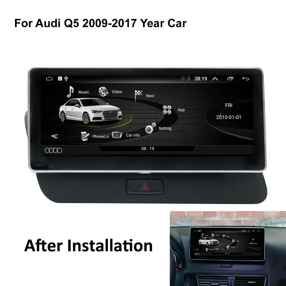 COIKA Android 6.0 Car Screen For Audi Q5 2009-2017 Media Player GPS Navi Stereo BT Steering Wheel Control Multimedia
COIKA Android 6.0 Car Screen For Audi Q5 2009-2017 Media Player GPS Navi Stereo BT Steering Wheel Control Multimedia